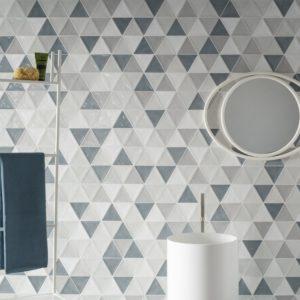Tesoro Decorative Collection - Crayons Ceramic Tile - Bright White Qua -  Floorzz